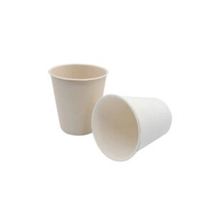 Bagasse 7oz Cups and Bagasse Lids
