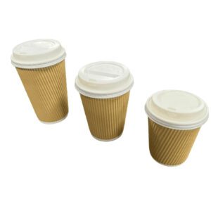Brown Kraft Ripple Cups