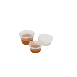 sauce cups with lids