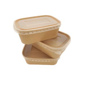 Rectangular Kraft Deli Containers