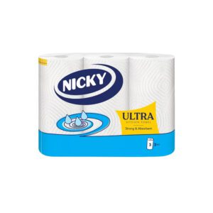 KT Nicky Ultra White 3ply 3*5