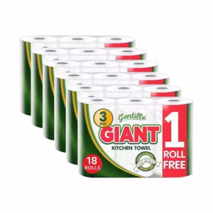 KT Gentille Giant 3PK 3Ply 3R x 6