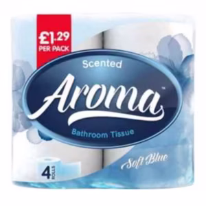 TT Aroma Perfumed Blue 4PK 2Ply 4R x 10