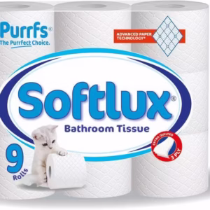 TT Purrfs Softlux White 9Pk 3Ply 5R x 9