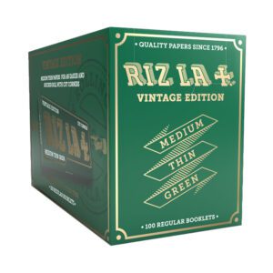 Vintage Edition Rizzla+ Cut Corners Medium Thin Green