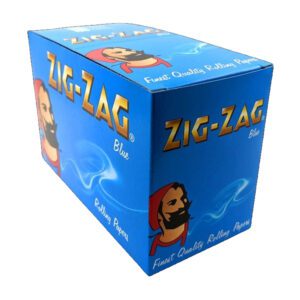 Zig Zag Blue Papers 8 Pack 50 per Booklet