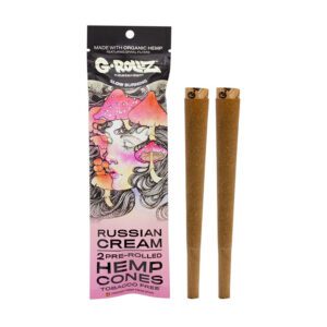 G-Rollz Prerolled Hemp Cones Russian Cream